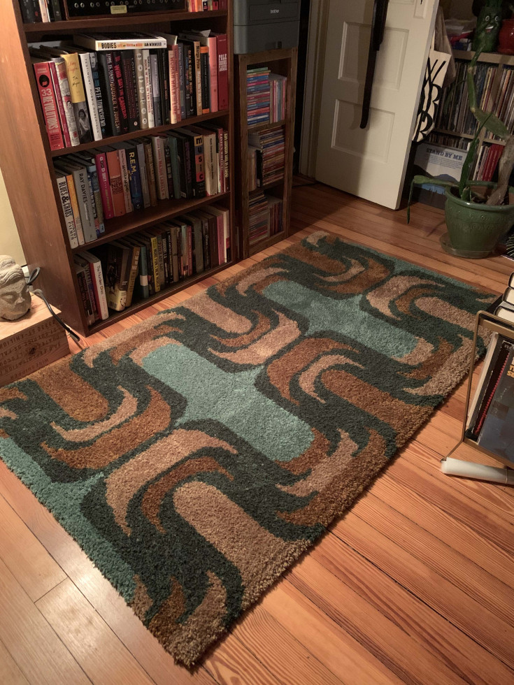 Latch Hooking a 70's-Style Rug: A Conversation with Melody Deusner